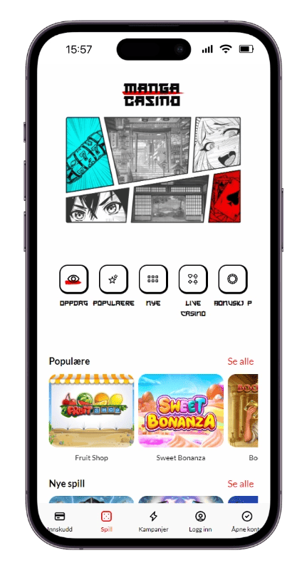 Manga Casino Download Mobiele App